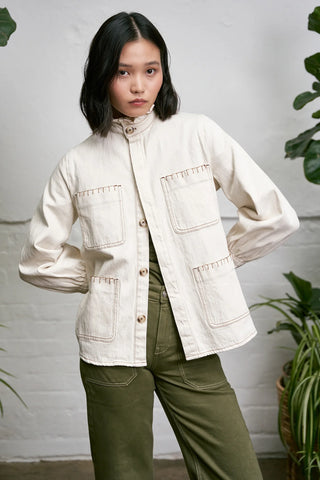Seventy + Mochi Pablo Jacket, Ecru