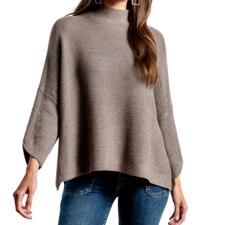 Kerisma Boho Sweater, Heather Brown