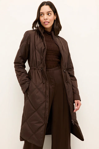 Marie Oliver Aiden Coat, Walnut