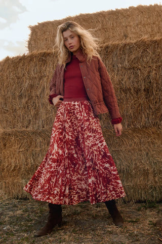 Marie Oliver Wesley Skirt, Calico
