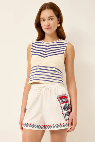 Marie Oliver Cass Top, Tide