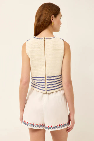 Marie Oliver Cass Top, Tide