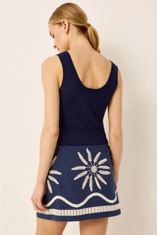 Marie Oliver Corinne Top, Navy