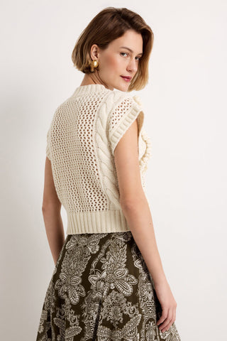 Marie Oliver Kennedy Top, Ivory