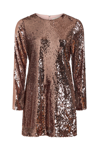 Marie Oliver Scarlett Dress, Rose Gold
