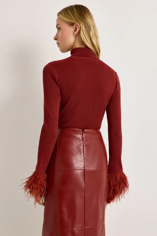 Marie Oliver Tucker Top, Auburn