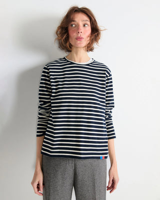 Kule The Modern Long, Navy Cream