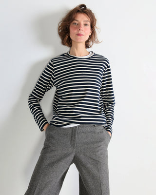Kule The Modern Long, Navy Cream
