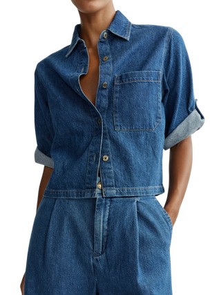 DL1961 Montauk Cuffed Sleeve Shirt, North Beach