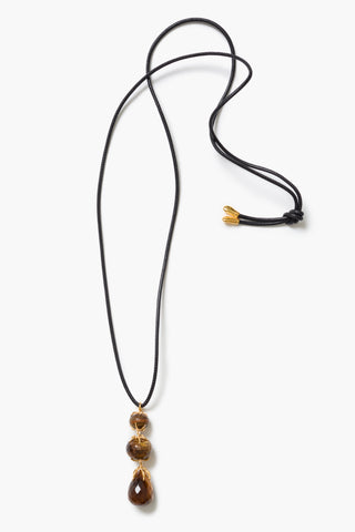 Chan Luu Triple Lark Necklace, Tigers Eye