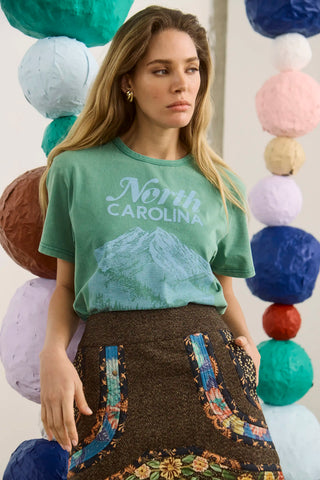 Hunter Bell North Carolina Tee, Pinegrove