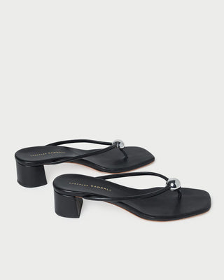 Loeffler Randall Odessa Heeled Mule, Black
