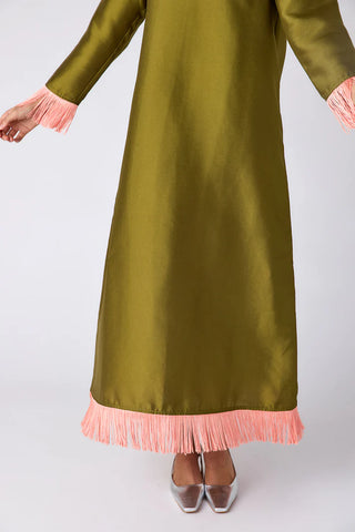 Crosby Drewry Dress, Olive