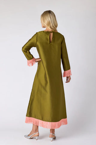 Crosby Drewry Dress, Olive