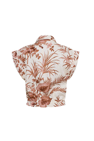 Cara Cara Octavia Top, Paradise Camel