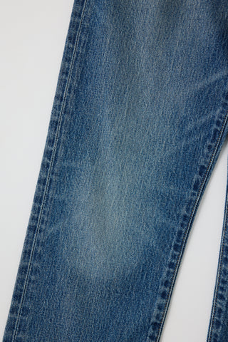 Moussy Vintage Fleet Slim Straight, Blue