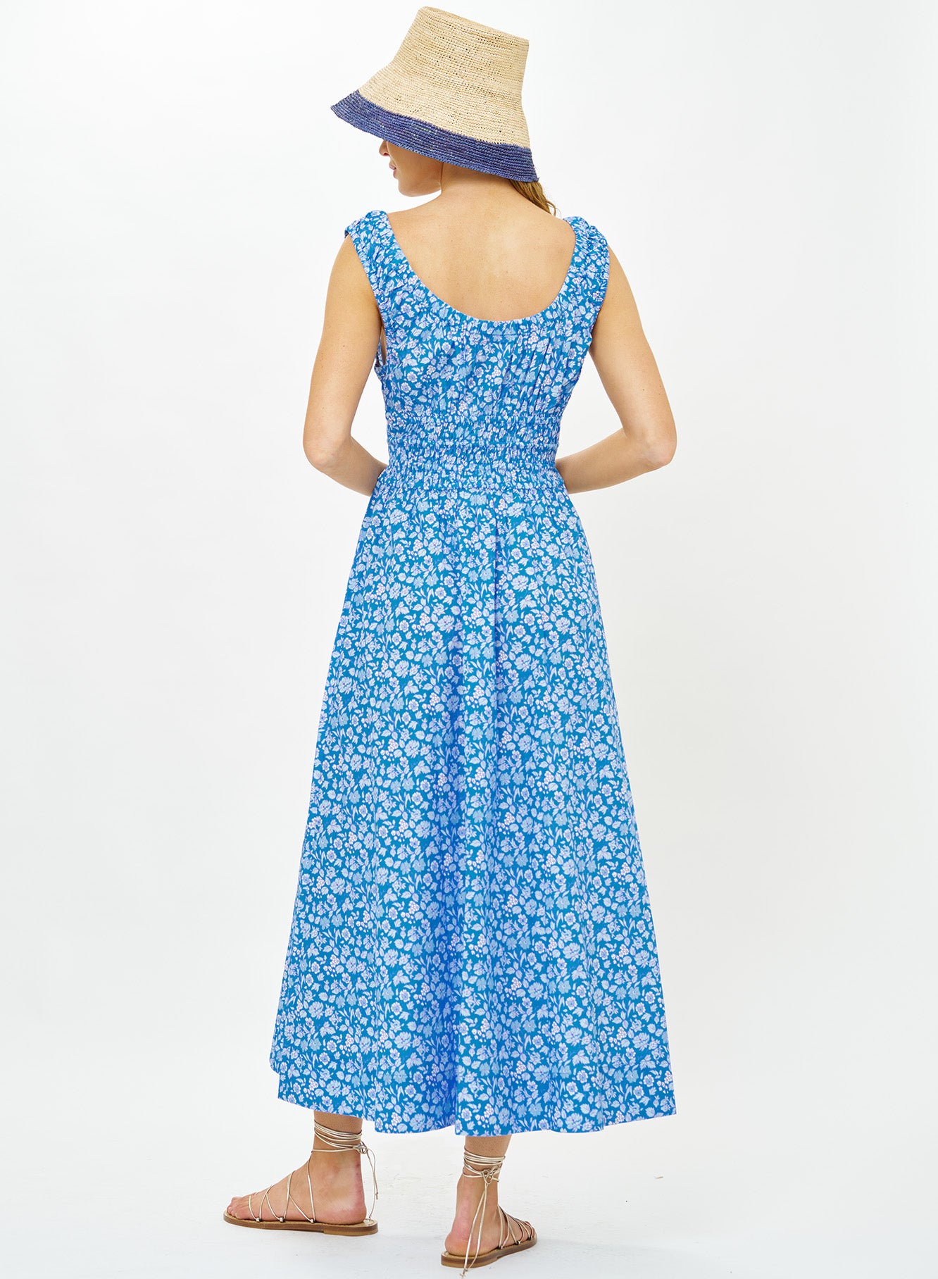 oliphant dress Oliphant Harper Dress, Ditsy Blue – Monkee's of Mount Pleasant