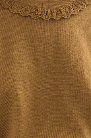 TS Hunter Bell Opal Sweater, Chestnut