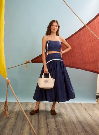 Hunter Bell Allegra Skirt, Deep Sea