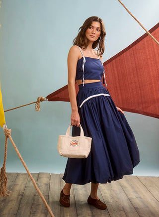 Hunter Bell Allegra Skirt, Deep Sea