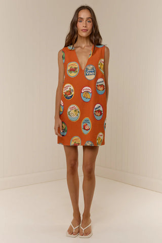 Palm Noosa Louis Mini Dress, La Fruta