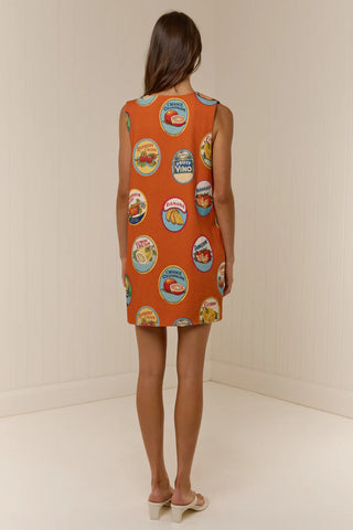Palm Noosa Louis Mini Dress, La Fruta