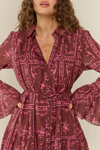 Palm Noosa Eleanor Mini Dress, Elizabeth Tile