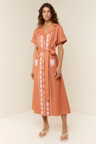 Palm Noosa Betty Dress, Soleil Fleur