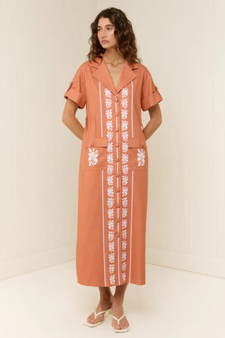 Palm Noosa Betty Dress, Soleil Fleur