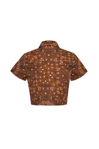 Cara Cara Paro Top, Bandana Camel