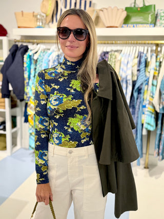 Frame The Paddock Cape Jacket, Military Green