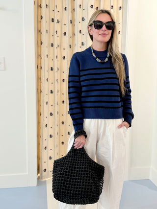 Clare V. Bando Knot Tote, Black