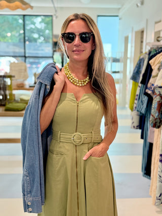 Olivia by Livro Foster Dress, Olive