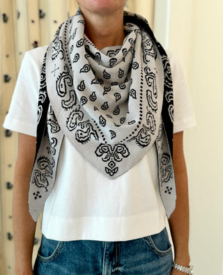 Olivia by Livro Bandana Scarf, Ranch Smoke