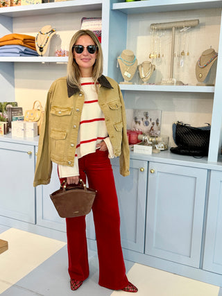 DL1961 Boxy Denim Jacket, Savannas