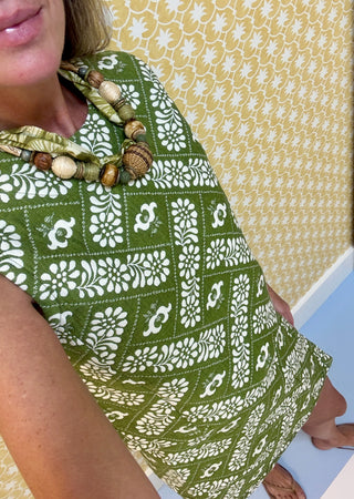 Hunter Bell Manning Top, Legacy Jacquard Olive