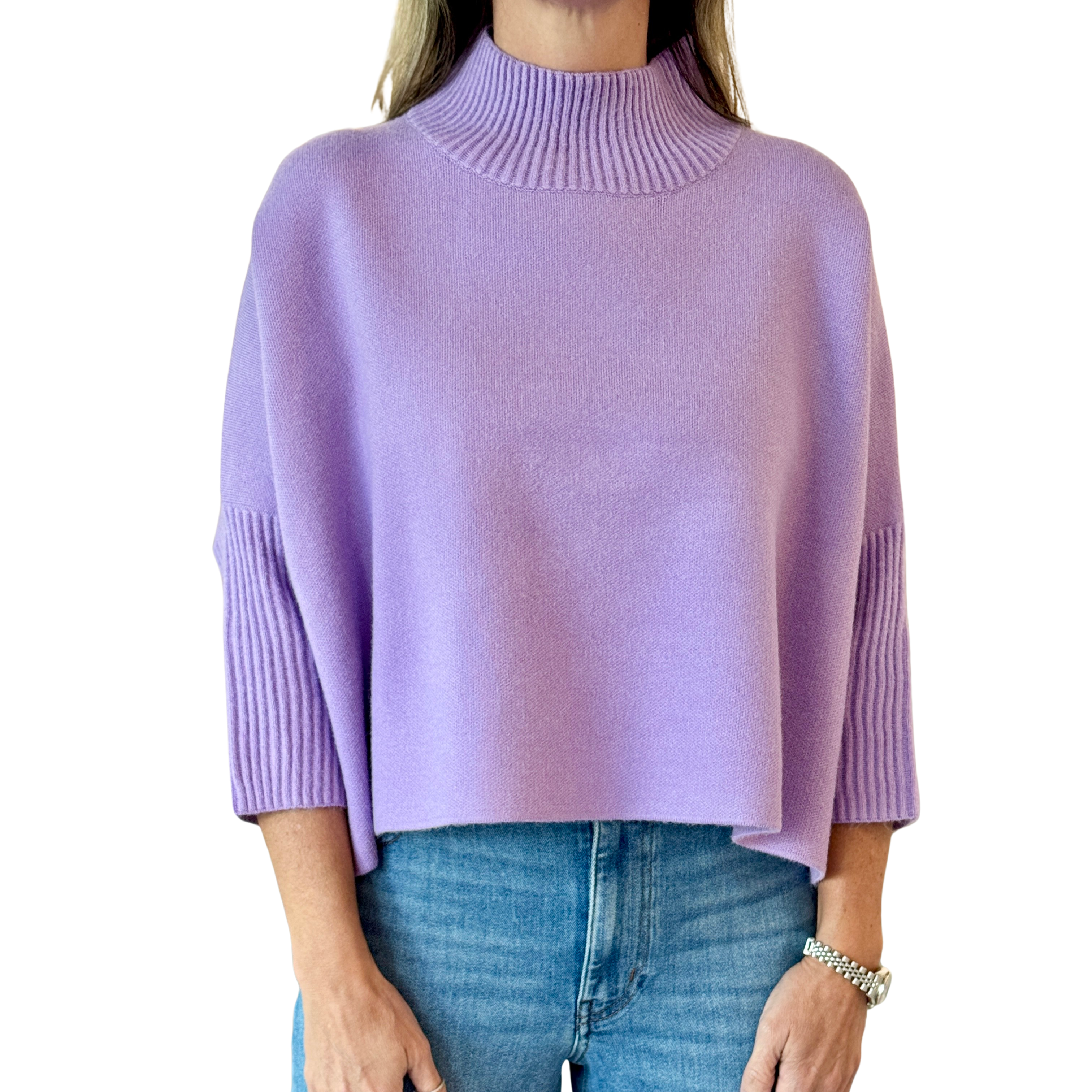 Kerisma Aja Sweater, Lavender – Monkee's of Mount Pleasant