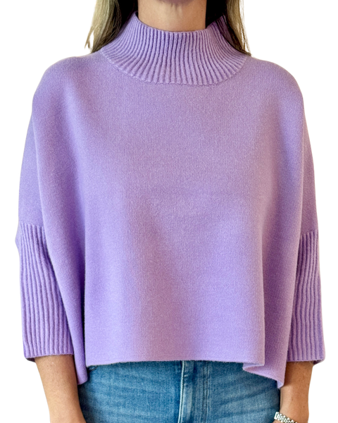 Kerisma Aja Sweater, Lavender – Monkee's of Mount Pleasant