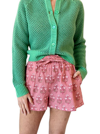 Pink Chicken Theodore Short, Pink Strawflower