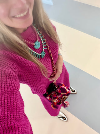 Olivia by Livro Wren Top, Dragonfruit