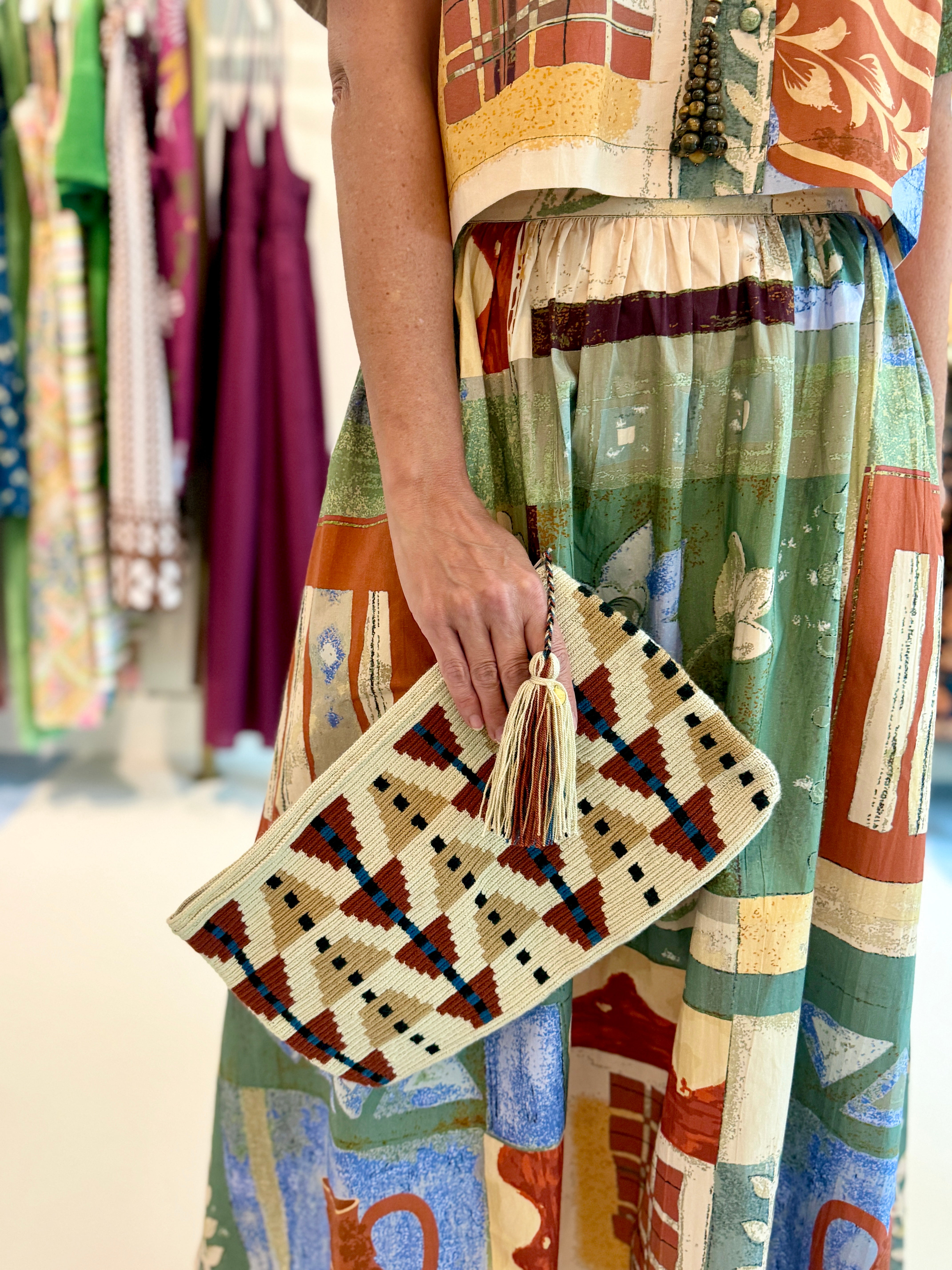 Lorna Murray x Kathy Hilton Mini Scallop Tote, Nostalgia
