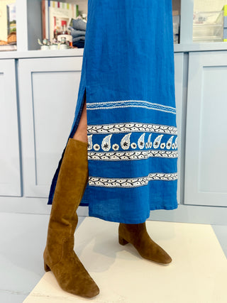 Loeffler Randall Indy Low Heel Tall Boot, Cacao