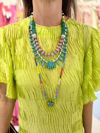 Gather Goods Short Mixed Media Necklace