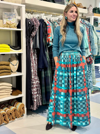 Sheridan French Wesley Skirt, Holly Tartan