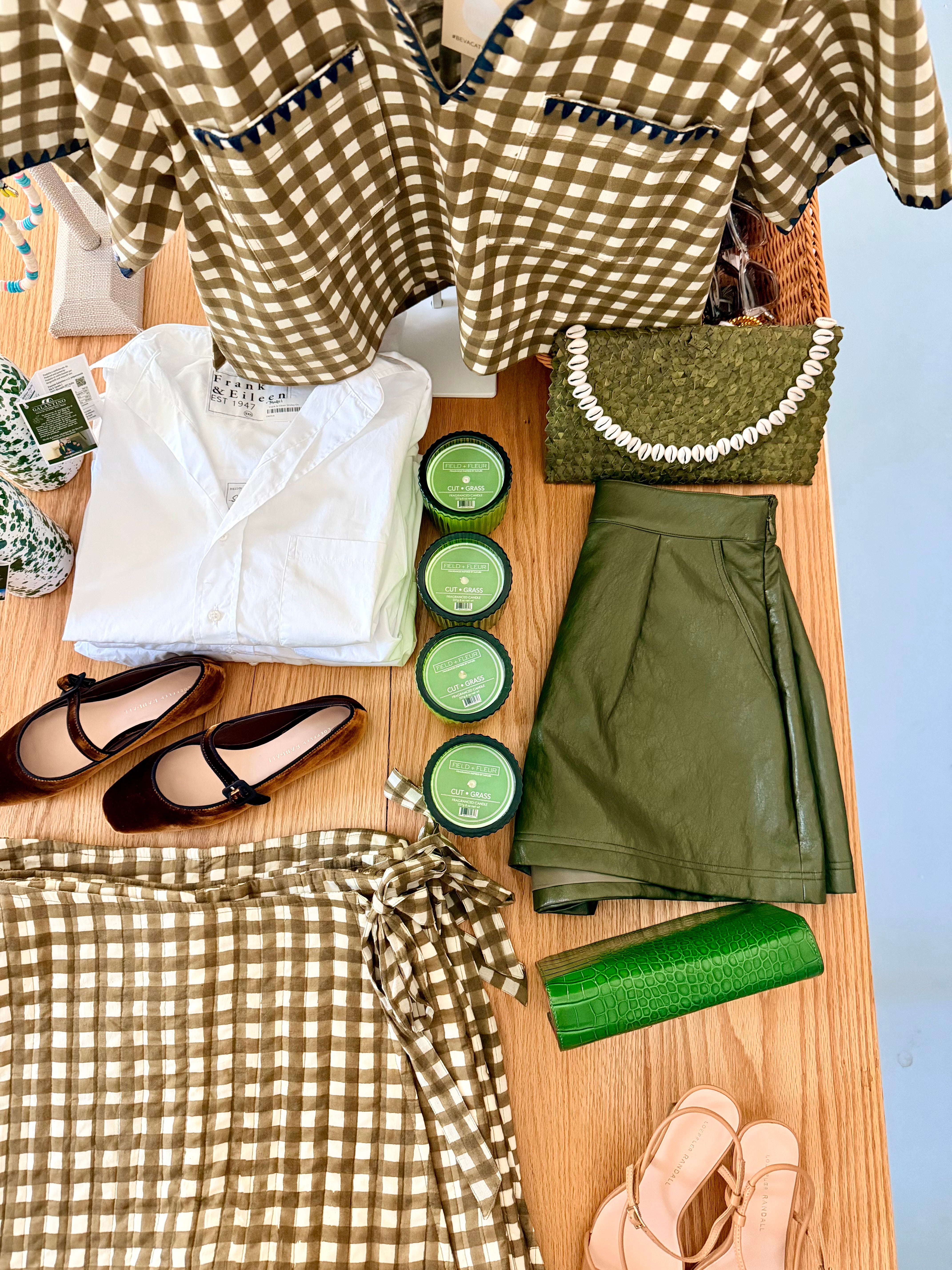 Lorna Murray x Kathy Hilton Mini Scallop Tote, Nostalgia