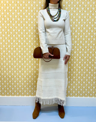 The Liv Beaded Layering Necklace, Harvest Mosaic