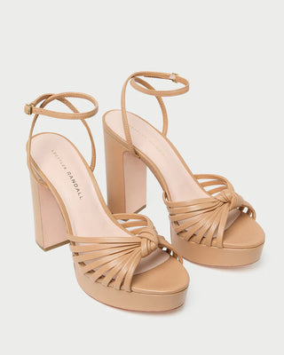 Loeffler Randall Rivka Knot Platform Sandal, Dune
