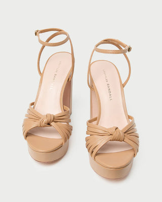 Loeffler Randall Rivka Knot Platform Sandal, Dune