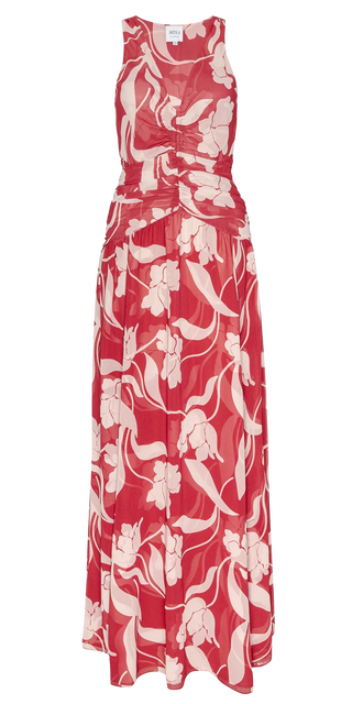 Misa Imogen Dress, Cherry Flora
