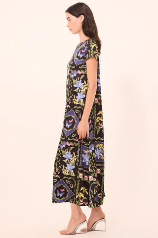 Misa Calliope Dress, Patchwork Butterfly